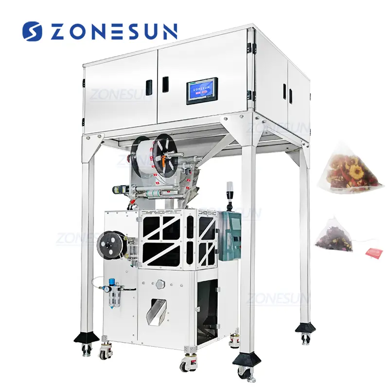 Automatic Pyramid Tea Bag Packing Machine