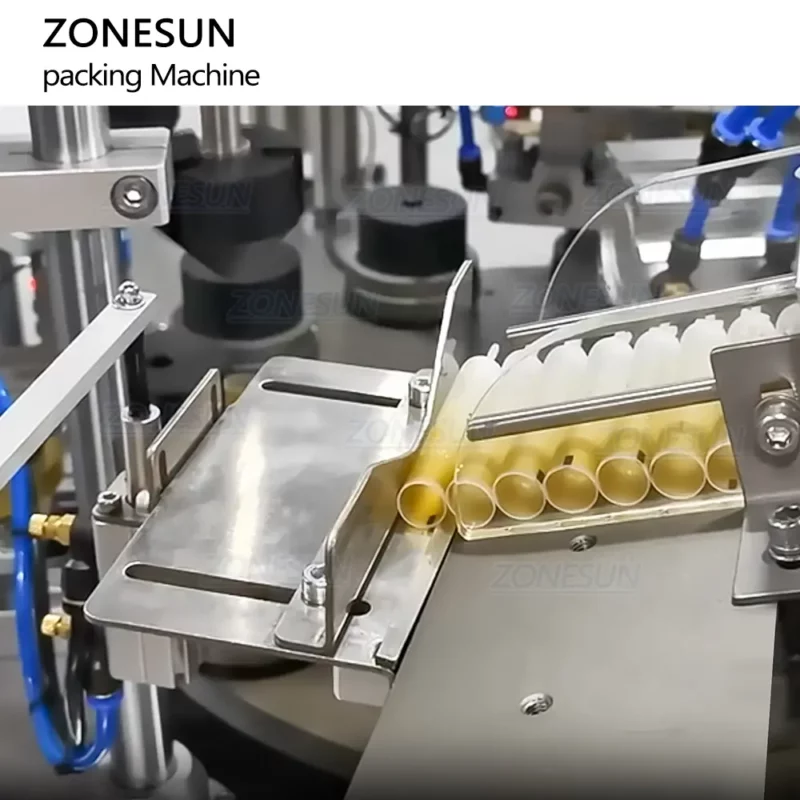 Automatic Laminated Tube Filling And Ultrasonic Sealing Machine