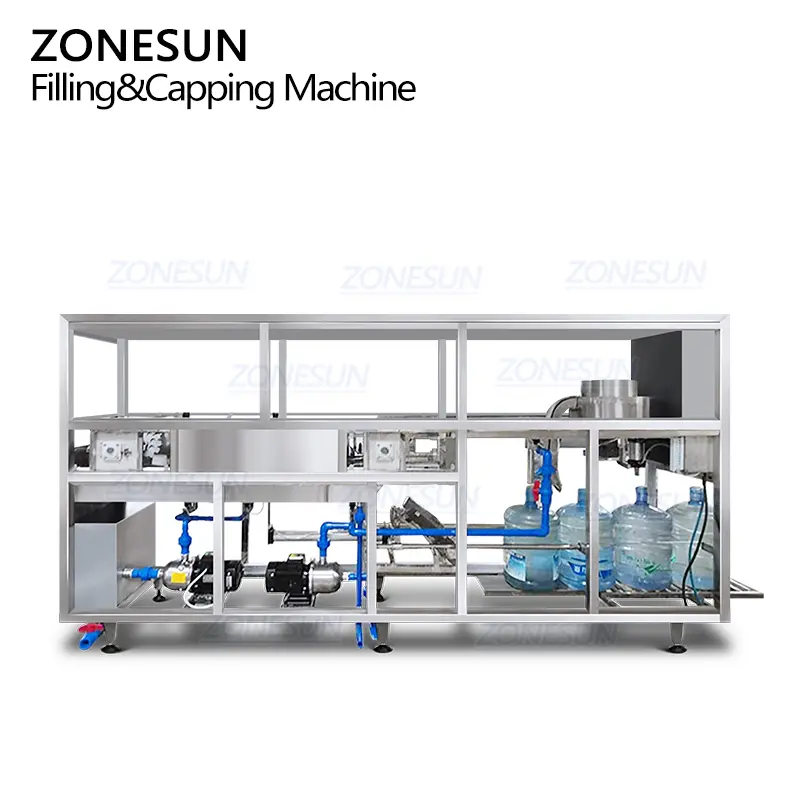 Automatic 5 Gallon Water Jug Filling Capping Machine