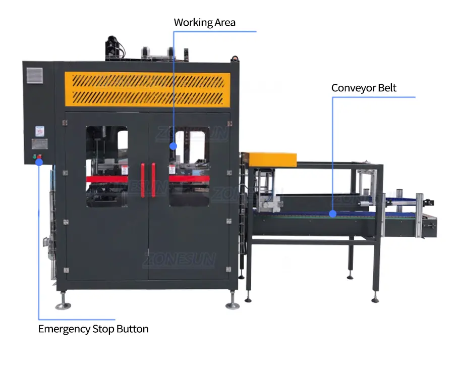 Automatic Robotic Top Load Case Packer