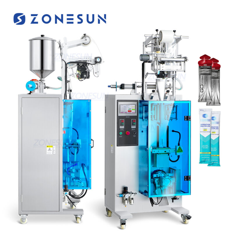 Automatic Energy Gel Shaped Pouch Packing Machine